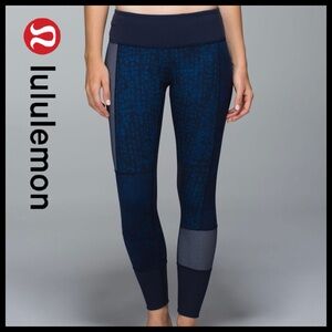Lululemon Wunder Under Pant *Full-On Luon (Sashiko)